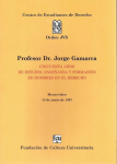 Cincuenta años de estudio, enseñanza y formación de hombres en el Derecho vignette