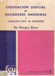 Liquidación judicial de sociedades anónimas y liquidación de bancos vignette