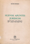 Nuevos apuntes jurídicos vignette
