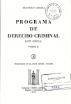Programa de derecho criminal: v. IV vignette
