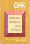 Procedimiento administrativo común y disciplinario vignette